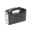Kit iluminat portabil LED cu 3 becuri/proiector, panou solar si baterie 6V, 4.5 Ah pentru pescuit camping GD-7COB