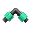 Cot conector 90 grade pentru tub, furtun de irigare 17x17mm