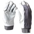 Manusi de lucru WORKSTAR,din piele de capră fină și netedă cu inchidere Velcro, antifrig