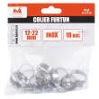 Colier Inox pentru Furtun / A[buc]: 10 D[mm]: 