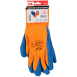Manusi Latex Tricotate Albastre/M;8