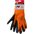 Manusi Latex Tricotate Negre / M;8