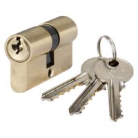 Cilindru Alama ETS / L[mm]: 70; Tip: Centrat; D[mm]: 35+35; C: Nichel Periat; N[numar de chei]: 3