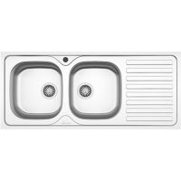 CHIUVETA INOX 2401.B2SM 116X50 2CP1P ST SANOBI