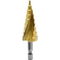 Burghiu treptat 4-20 mm, HSS, Tin