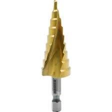 Burghiu treptat 4-20 mm, HSS, Tin
