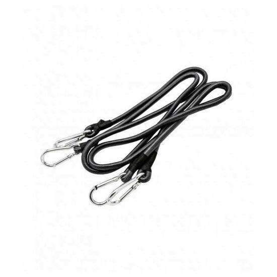 CORDELINA ELASTICA CU CARABINA, 10X1250 mm, 2 BUC