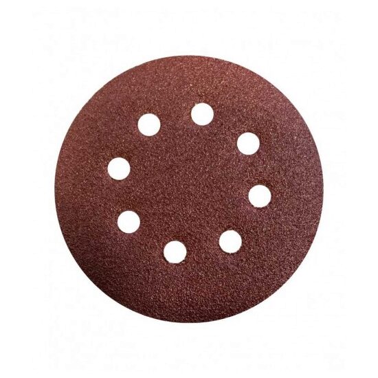 SET 10 DISCURI DIN PANZA ABRAZIVA CU GAURI ,180MM