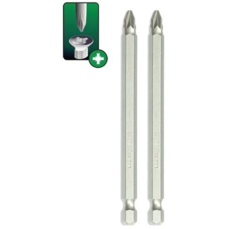 Capete de surubelnita Pozidriv PZ2X100mm,2buc blister