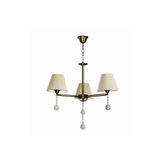 Candelabru Quinn Alama+Alb