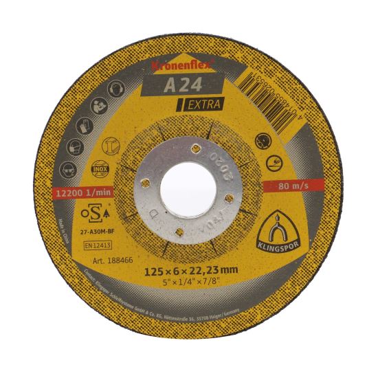 DISC PENTRU POLIZAT 125 MM MEDIU USCAT