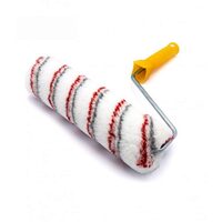 TRAFALET FIR POLIACRIL GRI-ROSU, 230 mm, tija 8mm, 18 mm