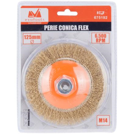 PERIE CONICA FLEX D/125;RPM;6500