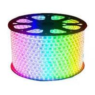 TUB FLEXIBIL LUMINOS CU LEDURI 12 MM 50 M/ROLA MULTICOLOR