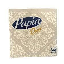 PAPIA SERVETELE DECOR 3 STR 20 BUC