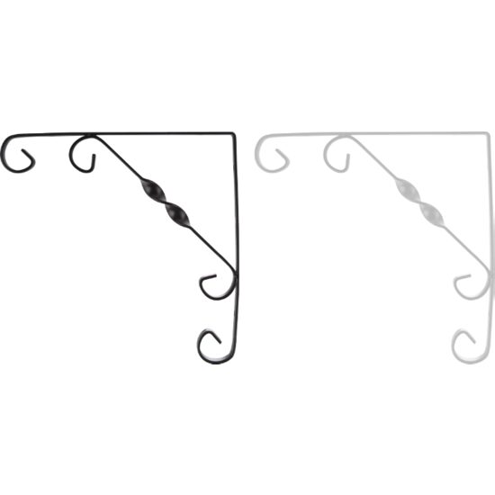 Consola Metalica Decorativa / L[Mm]: 150; L[Mm]:150; C: Alb