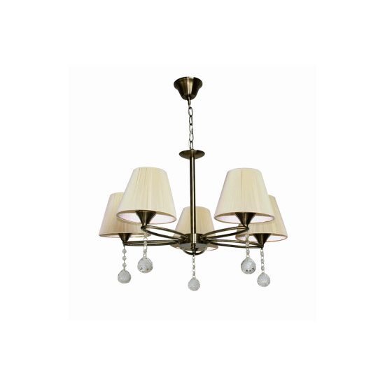 Candelabru Quinn alama+alb