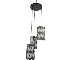 Pendul Fortune Rosu+Alb 3xE27 40W