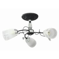 Lustra Thalia Crom+Negru+Alb 3xE14 60W