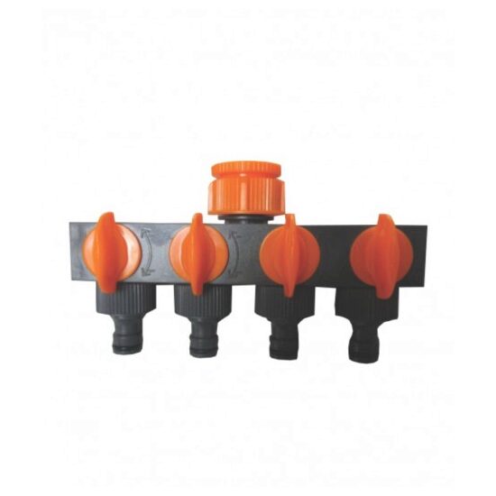 CONECTOR DISTRIBUITOR CU 4 ROBINETI, 3/4-1, card