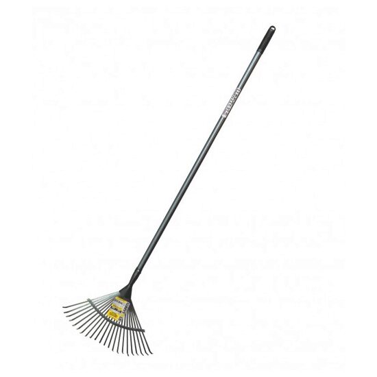 Grebla pentru frunze 22 dinti, coada metalica, 1,5m