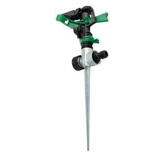 Aspersor plastic impuls cu pivot zinc