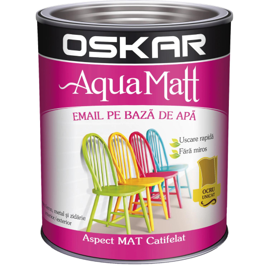 OSKAR AQUA MATT EMAIL  0.6 L