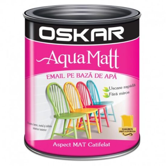 OSKAR AQUA MATT EMAIL GALBEN pret-a-porter 06 L