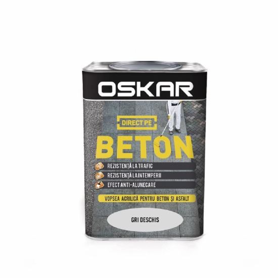 OSKAR BETON EMAIL GRI DESCHIS 0.75 L