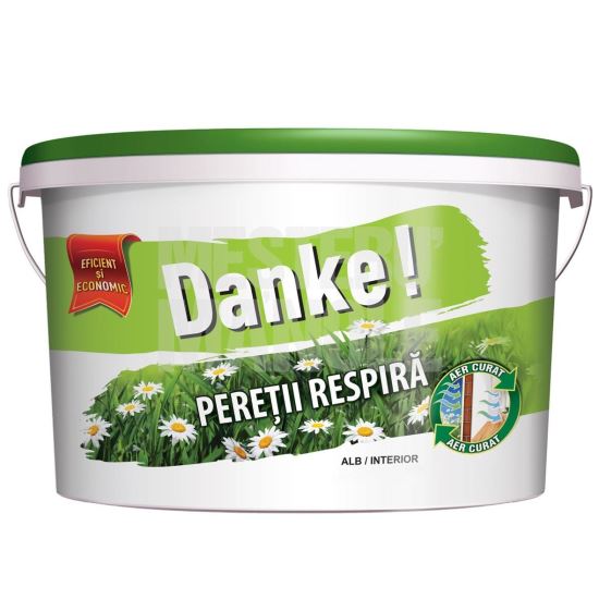 LAVABIL DANKE INT. ALB PERETII RESPIRA 