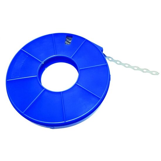 BANDA PERFORATA TABLA ZN - 17 x 0.8 MM - 10 M (467462)