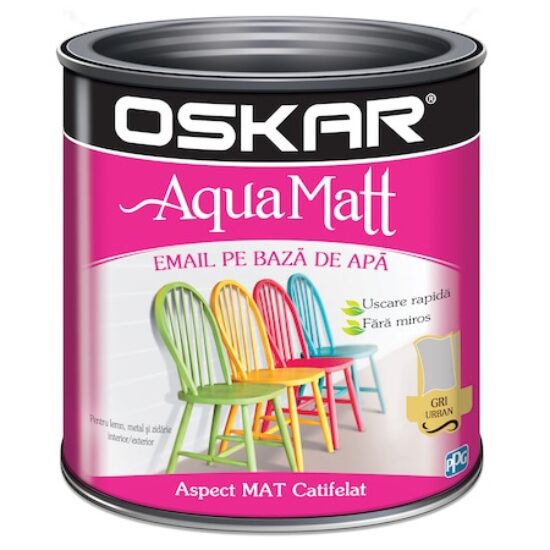 OSKAR AQUA MATT EMAIL GRI urban 0.6L