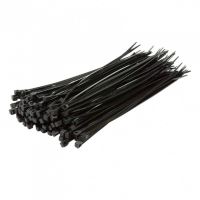 BRIDA NYLON 4.8X300MM;NEGRU