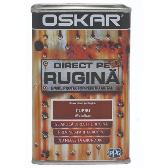OSKAR RUGINA EMAIL CUPRU METALIZAT 0.5L