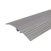 PROFIL AL.TRECERE CU DIF.NIVEL CU SURUB ASCUNS GRI CAFEE 50MM/270CM