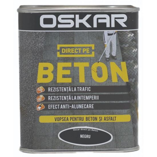 OSKAR BETON EMAIL NEGRU 0.75L