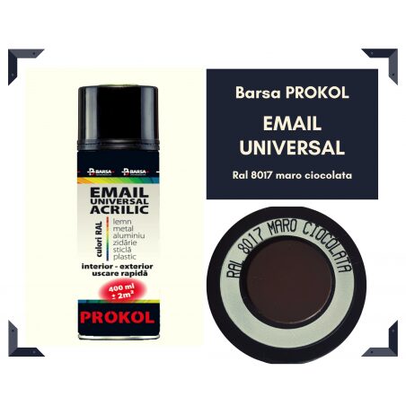 SPRAY EMAIL ACRILIC RAL8017 MARO CIOCOLATA