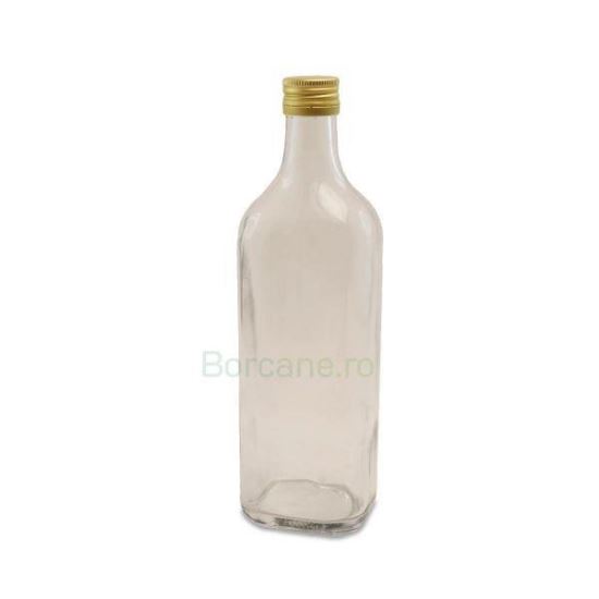 STICLA 500 ML PATRATA PP28 VE
