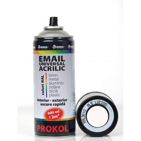 SPRAY EMAIL ACRILIC RAL9010 ALB LUCIOS
