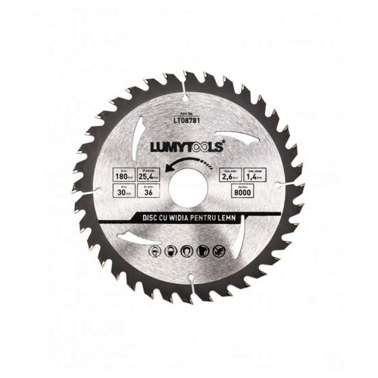 DISC CU VIDIA PENTRU LEMN 200mm