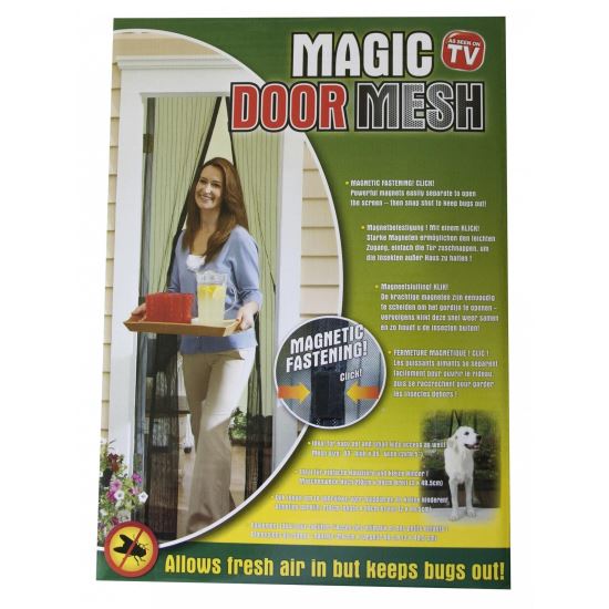 PLASA USA ANTI-INSECTE DECOR CU MAGNET 210X99 CM