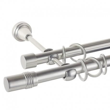 GALERIE AUSTRALIA DUBLA, METAL,CROM-MAT Ø19mm 240 CM