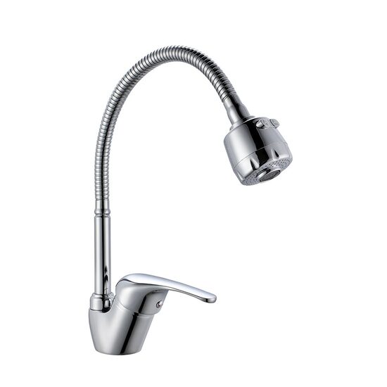 BATERIE BUCATARIE CU PIPA FLEXIBILA Q-10SANQ(1/12)