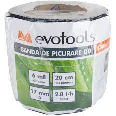 Banda de Picurare DD 17 mm ETS / G[mm]:  0.15 (6 mil); P[cm]: 20; D[lph]: 2.8