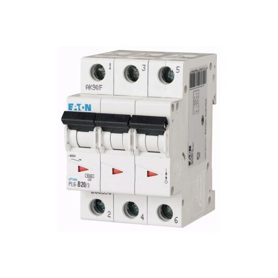 INTR. AUTO 20A 3P C 6 KA PL6