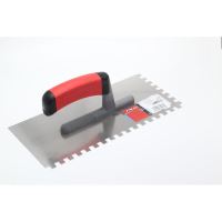GLETIERA INOX CANELATA TMAX 280X130 MM/8X8 MM