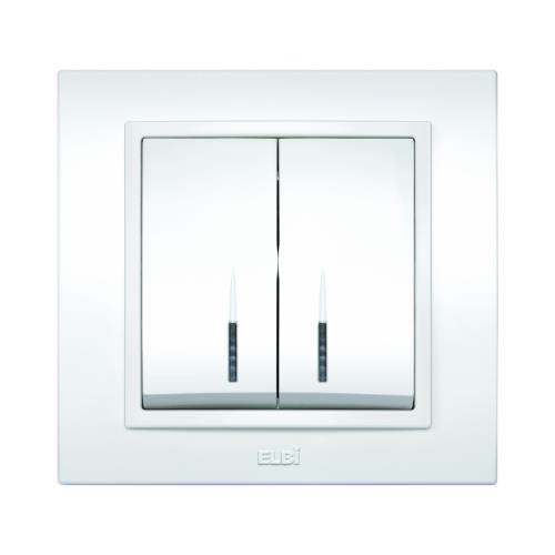 ZENA ALB- COMUTATOR LED S.T.