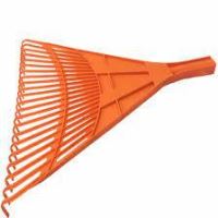 Grebla frunze plastic ORANGE 22 DINTI