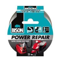 Bison power repair banda texturata gri 50mmx25m