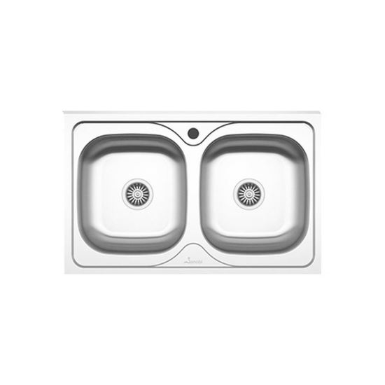 CHIUVETA INOX 1002.MM 80X50 2C SANOBI